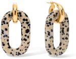 BERRIES pentru femei argint placat cu aur jasp Duo Freckles MAXI Earrings 9BY2-AKDYP2_MLC (KDFM1)