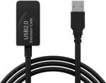  Cablu prelungitor USB-A la USB-A, 5 m, negru 66-084- (66-084)