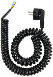  Cablu de alimentare spiralat pentru scule electrice 3 m 3x1 mm 97-600- (97-600)