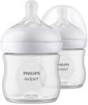 Philips Set 2 biberoane Natural Response 125 ml 0 luni+ (13C5E6)