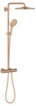 GROHE Rainshower SmartActive 310 termosztátos zuhanyrendszer Brushed Warm Sunset (GR-26836DL0)
