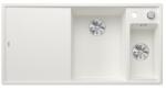 BLANCO Axia III 6 S silgranit mosogatótálca 100x51x20, 2 cm, jobbos, fehér, üveg vágólappal, excenterrel (BL-523477)