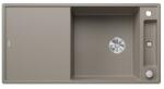 BLANCO Axia III 6 S XL mosogatótálca 100x51x20, 2 cm, tartufo, excenterrel, fa vágódeszkával (BL-523507)