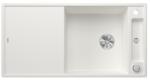 BLANCO Axia III 6 S XL silgarnit mosogatótálca 100x51x20, 2 cm fehér, fa vágódeszkával, excenterrel (BL-523504)