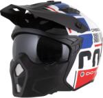 Cassida Cască modulară de motocicletă Cassida Cross Country Code alb-roșu-albastru-negru (AIM140-2602)