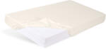 BabyMatex Ekrü Jersey Gumis Lepedő 60x120cm Babaágy Matrachoz
