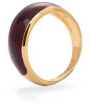 BERRIES inel pentru femei din argint placat cu aur Viva Burgundy Mini Ring 9BY2-AKDYN3_GLD (PVMW15)