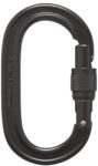 Black Diamond Carabinieră Black Diamond Oval Keylock SCRWGT, negru ()