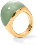 BERRIES inel pentru femei din argint placat cu aur Viva Matcha XL Ring 9BY2-AKDYMH_GLD (PVPS17)