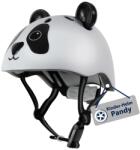 Hudora Pandy gyerek kerékpáros sisak XS méret - Panda mintás kisgyermek bukósisak futóbiciklihez, rollerhez és kerékpárhoz - Lányoknak és fi