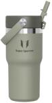 Super Sparrow Twistpath rozsdamentes acél termoszpalack hajlékony szívószálas fedéllel - 620 ml - BPA-mentes, szivárgásmentes, autós pohárta