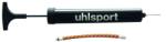 Uhlsport 100118701 Ballpumpe Labdapumpa - Kompakt 6" Kézi Légpumpa Focilabdához és Röplabdához, Rugalmas Hosszabbítóval, Fekete