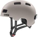 uvex City 4 Kerékpáros Sisak Férfiaknak és Nőknek - Könnyű Városi Bukósisak - Warm Grey Matt - 51-55 cm - Egyéni Méretbeállítás - Mosható Be