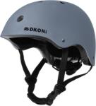 DKONI Gyermek Kerékpáros Sisak Állítható, Több Sporthoz, S-es méret (48-52 cm), Szürke, Kisgyermektől Fiatalokig