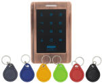  CONTROL KIT-CON-M3 érintőgombos kültéri RFID olvasó és kódzár, bronz színű (KIT-CON-M3)