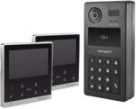 Techson TCTIS404_2db+TCTDS202BN Többlakásos Video IP kaputelefon szett (TCTIS404_2db-TCTDS202BN)