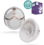 KinderKraft Anyatej szívó Single Hands-free Mamaflow Gold + Philips AVENT Melltartóbetétek 100db - vital24