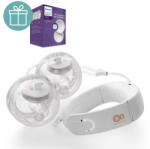 KinderKraft Mellszívó Dupla Kéz nélküli Gentleneste + Philips AVENT Melltartóbetétek 100 db - vital24