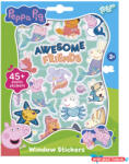 Peppa Malac Awesome Friends ablakmatrica szett (JAV_CCG360129)