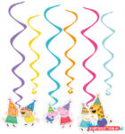 Peppa Malac Celebration szalag dekoráció 6 db-os szett (JAV_DPA9918348)