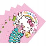 SHOW Hello Kitty Papír Szalvéta 33 cm, 20 db-os szett, Party Dekoráció