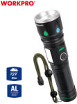 Workpro WP351019 Zseblámpa akkus, 350 Lumen, LED (WP351019)