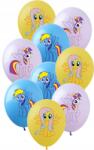  Lufik Nyomtatott My Little Pony Póni Dekoráció Gyerekeknek 9 db
