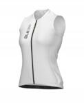 Ale Cycling Női kerékpáros mez Alé Cycling Solid Color Block Sleeveless Fehér XXL (L24098400)