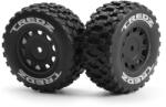 MAVERICK MV151224 Assembled Wheel & Tyre Set (Black/2pcs) (5050864512244)
