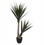 Atmosphera Mesterséges Yucca Cement Kaspóban 130 CM Zöld Beltéri (181465-JJA)