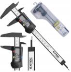 Extol Elektronikus tolómérő 0-150mm digitális inox műanyag tok (925200)
