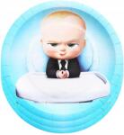 SHOW Desszert Papírtányér Eldobható Baby Boss Születésnapra 18 Cm 10 db