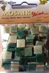 folia Mozaik Márvány Kavicsok 10X10MM Zöld (62203)