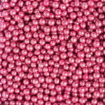 Decora Perle Zahar Roz Metalizat O 5mm, 1 Kg (5081159)