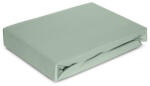 EUROFIRANY Jersey4 pamut gumis lepedő Menta 160x200 cm +30 cm