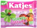 Katjes DE Glücksgefühle vegán, négylevelű lóhere alakú zselé 210 g (27838)