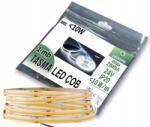 LED-ONE Cob Led szalag vonal 24V 10W 480 dióda méterenként Neon Hideg 1m tekercs 50m (B0908)