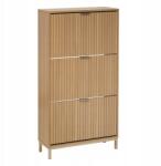 5five Cipősszekrény Mdf Barna 63 X 24 X 131, 5 CM, Állítható Polcokkal (3560233012067)