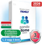 Panda Dome Family HUN 3 Eszköz 3 év online vírusirtó szoftver (C03Y0PF0E03)