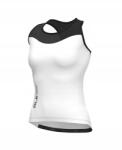 Ale Cycling Női kerékpáros mez Alé Cycling Solid Color Block Tank Top Fehér XL (L24052400)
