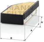 Mann Filter Légszűrő C 2243/1