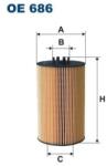 FILTRON OE 686 olajszűrő
