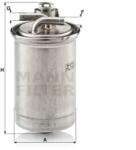 Mann Filter Üzemanyagszűrő WK 842/21 x