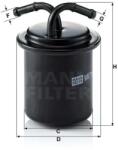 Mann Filter Üzemanyagszűrő WK 711
