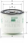 Mann Filter Olajszűrő W 9050