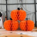 Koopman XL Tök formájú lampion méhsejt Stílusú papír Tök Dekor - 3 db-os Szett (491662550)