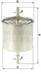 Mann Filter Üzemanyagszűrő WK 8046