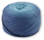 Symfonie Diva Gradient 6004 Indigo Blues - színátmenetes kék gyapjú-selyem fonal