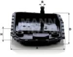 Mann Filter Automata sebességváltó szűrő H 50 001