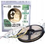 LED-ONE Cob Led Hőszigetelő Szalag 12V Vízálló IP67 Meleg Fényvonal Ww 5M (TAŚMA LED COB HOMOGENICZNA BIAŁY CIEPŁY B0939)